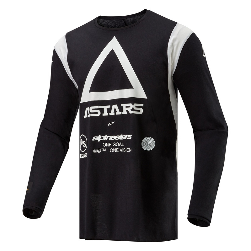 Motokrosový dres Alpinestars Techdura černý