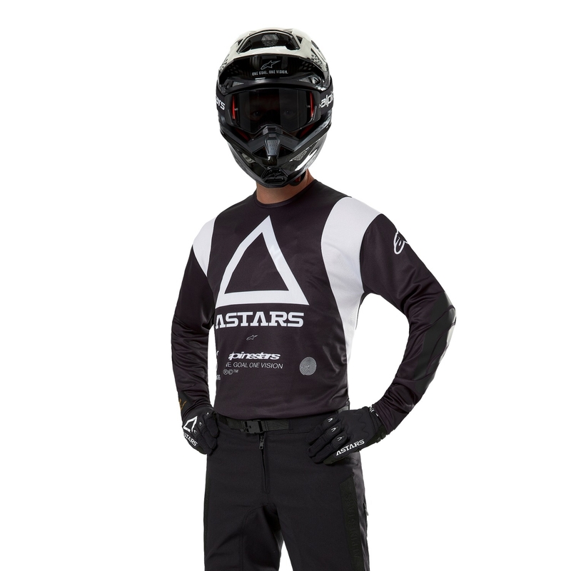 Motokrosový dres Alpinestars Techdura černý