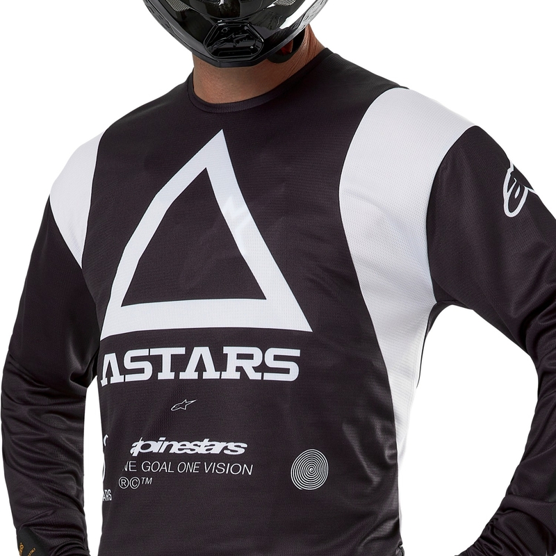 Motokrosový dres Alpinestars Techdura černý