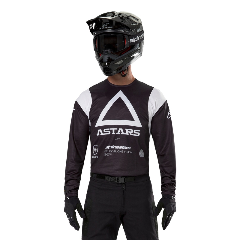 Motokrosový dres Alpinestars Techdura černý