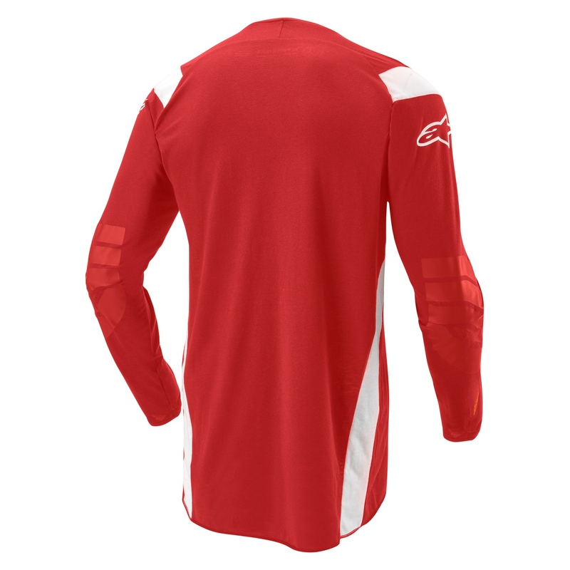Motokrosový dres Alpinestars Techdura fluo červený