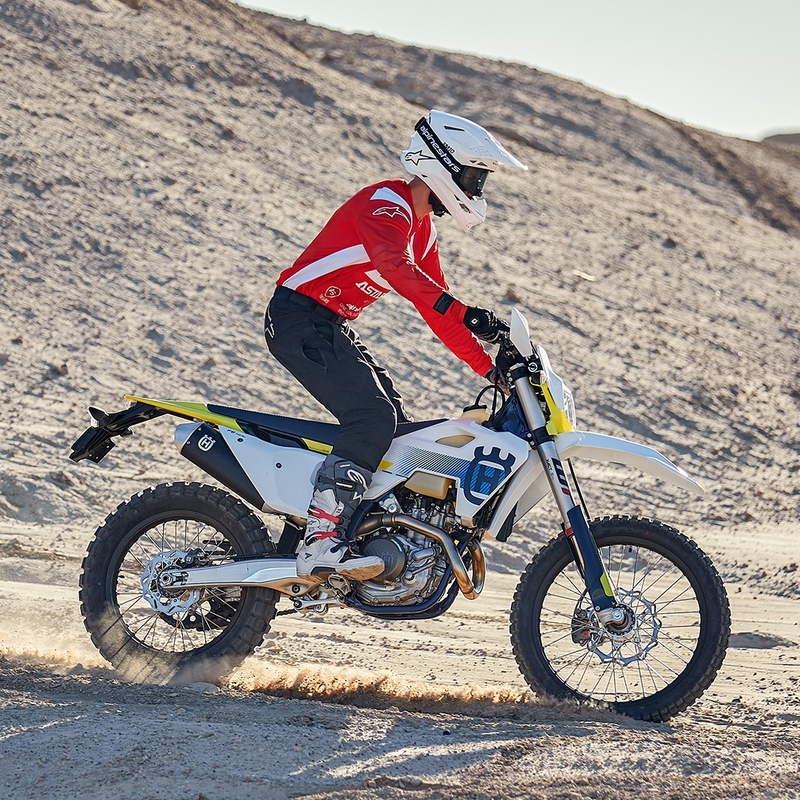 Motokrosový dres Alpinestars Techdura fluo červený