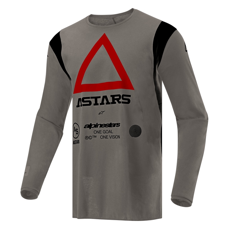 Motokrosový dres Alpinestars Techdura hnědý
