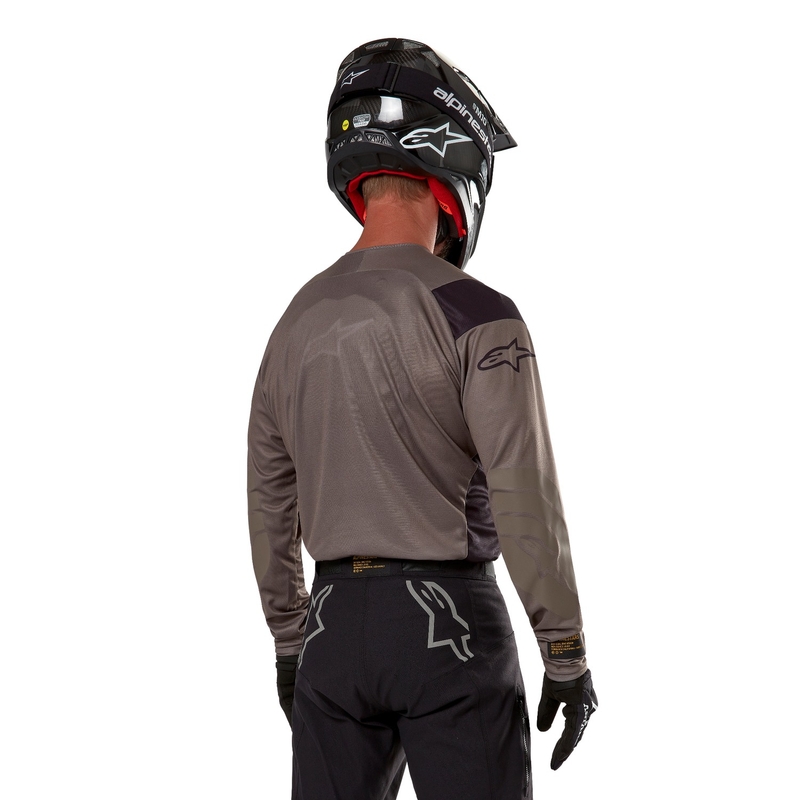 Motokrosový dres Alpinestars Techdura hnědý