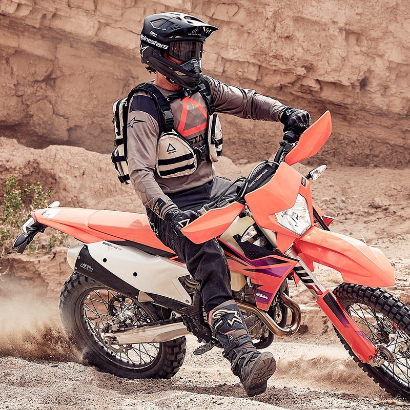 Motokrosový dres Alpinestars Techdura hnědý