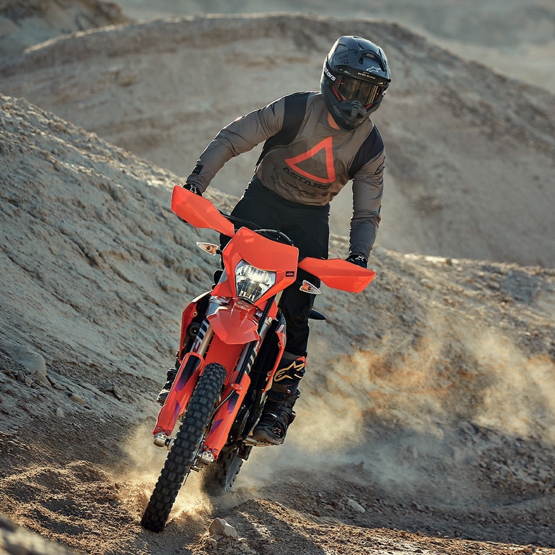Motokrosový dres Alpinestars Techdura hnědý