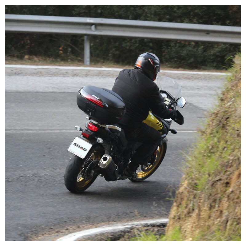 Vrchní kufr na motorku SHAD SH46 černý