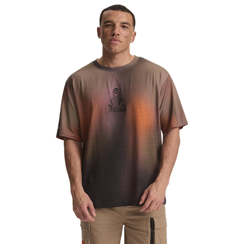Tričko Dakar DES 5 hnědá camo