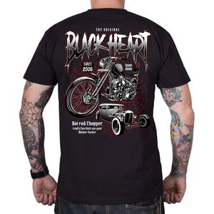 Tričko Black Heart Machines černé