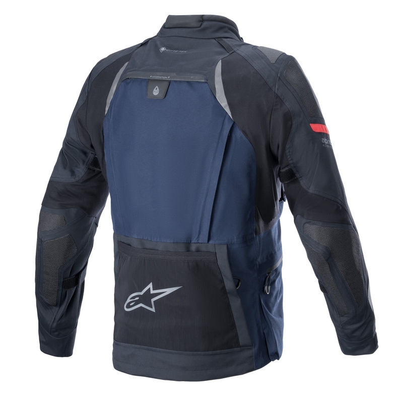 Bunda na motorku Alpinestars Boulder Gore-Tex tmavě modro-černá