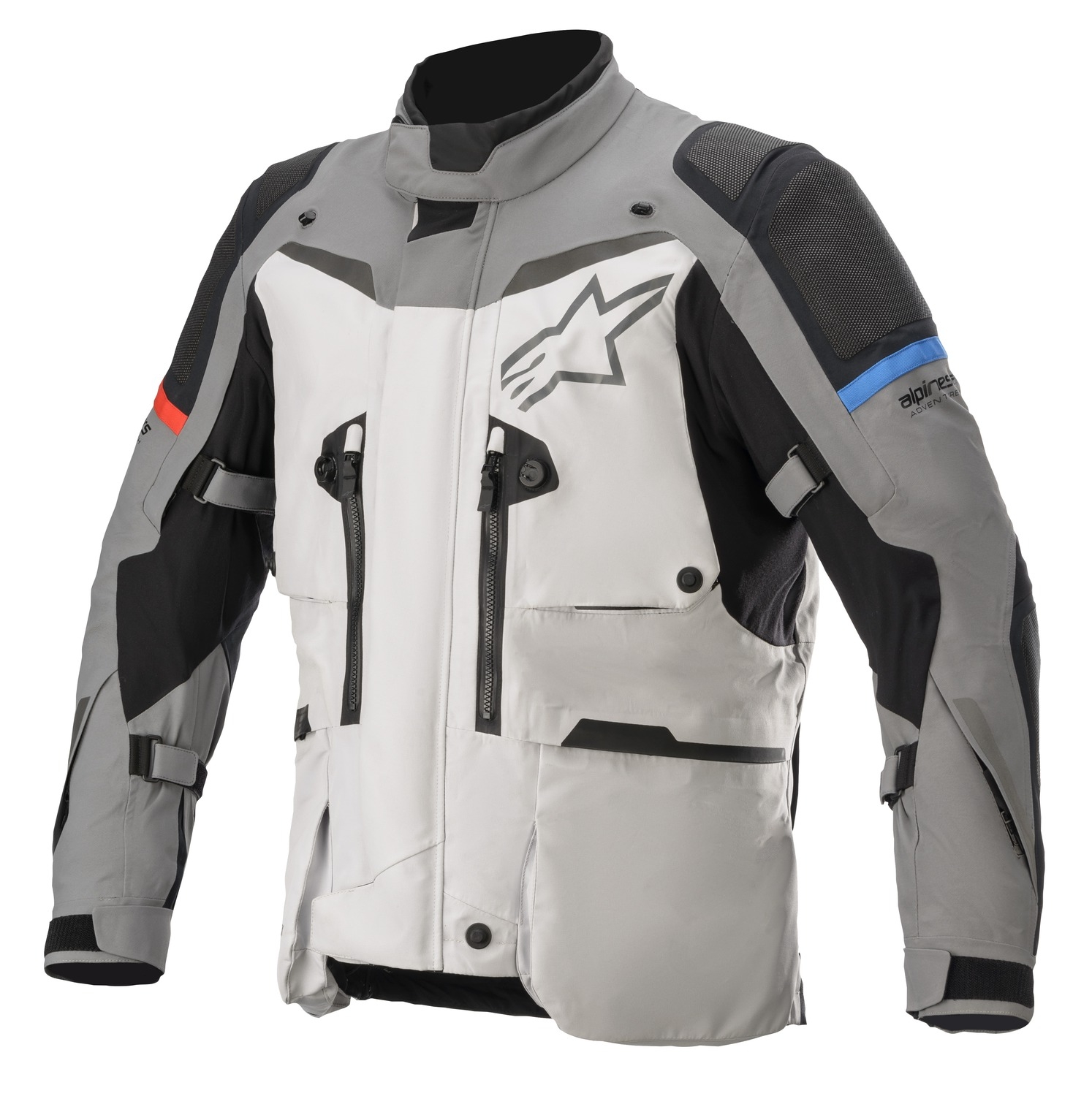 Bunda na motorku Alpinestars Boulder Gore-Tex tmavo-světle šedá Velikost: 3XL