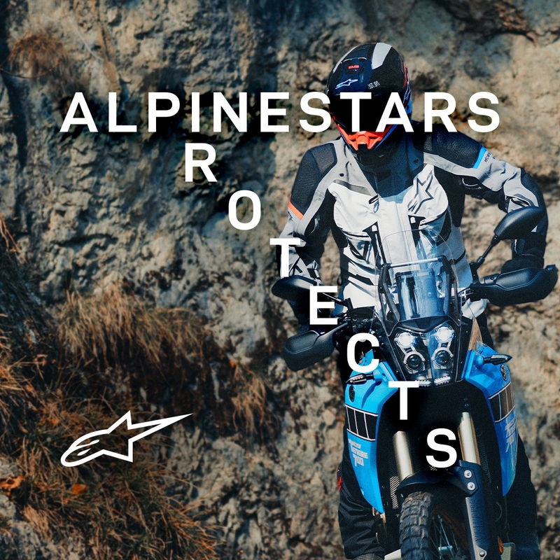 Bunda na motorku Alpinestars Boulder Gore-Tex tmavo-světle šedá