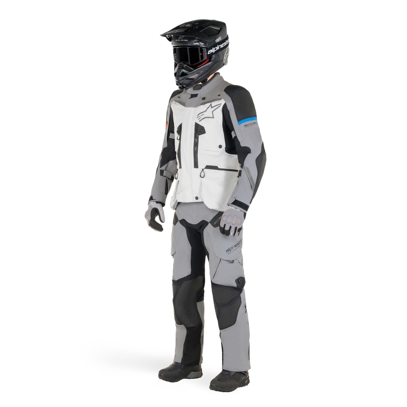Kalhoty na motorku Alpinestars Boulder Gore-Tex šedo-černé