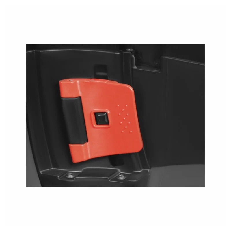 Vrchní kufr na motorku SHAD SH59X černý s hliníkovým krytem (rozšiřitelný koncept) se zámkem PREMIUM SMART