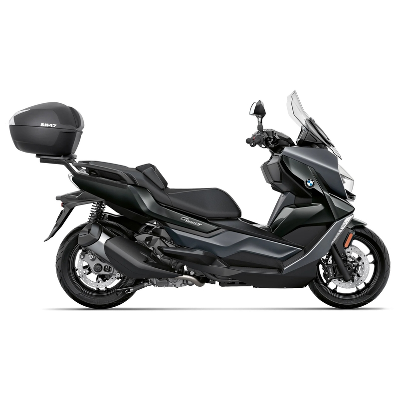 Vrchní kufr na motorku SHAD SH47 černá/bílá