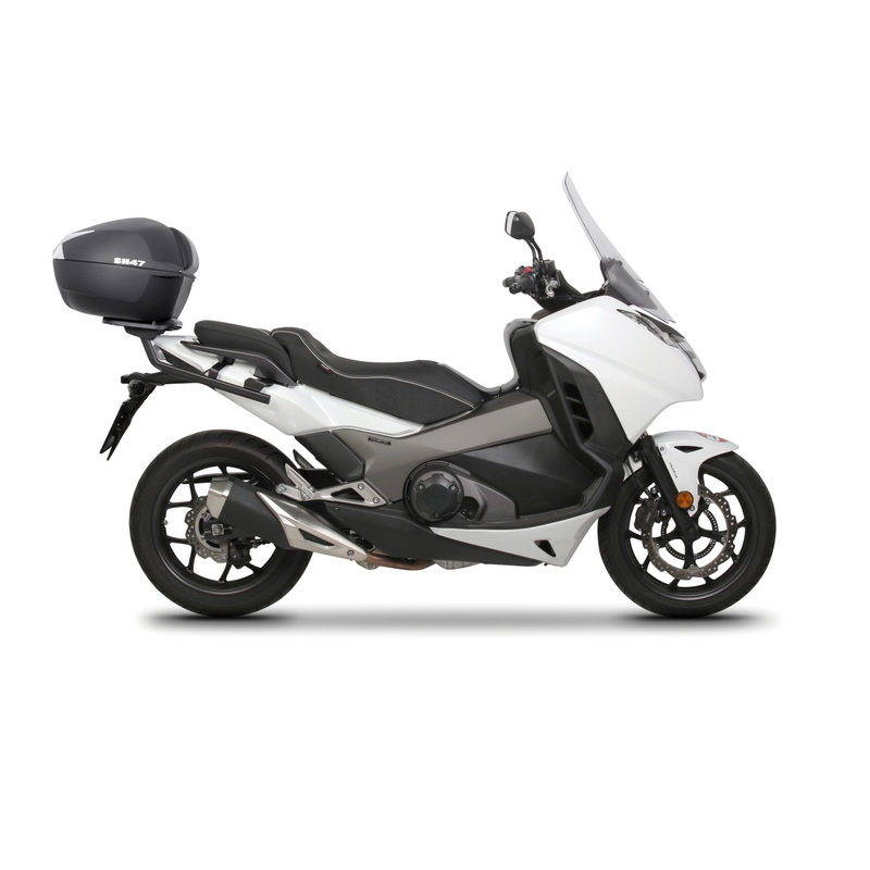 Vrchní kufr na motorku SHAD SH47 černá/červená