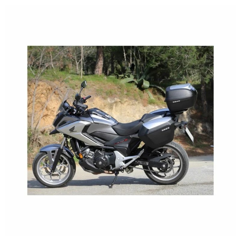 Vrchní kufr na motorku SHAD SH40 alu look