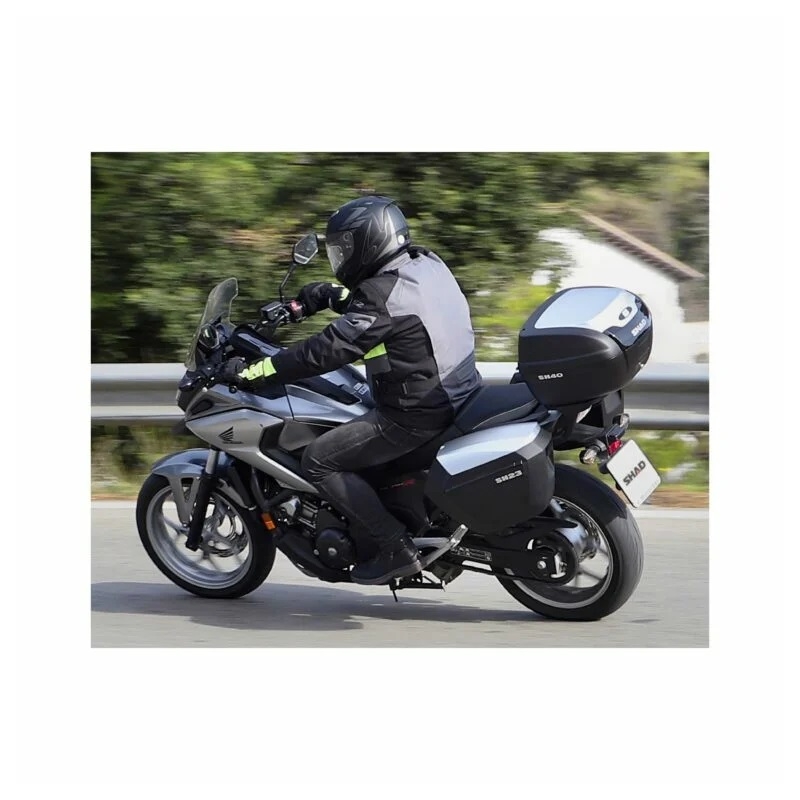 Vrchní kufr na motorku SHAD SH40 alu look