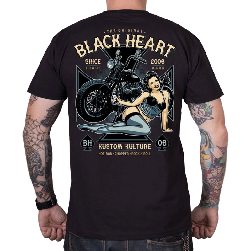 Tričko Black Heart Ava černé