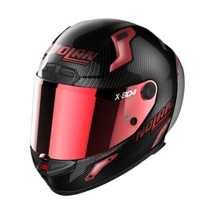 Integrální helma na motorku Nolan X-804 RS Ultra Carbon Iridium Edition černo-červená