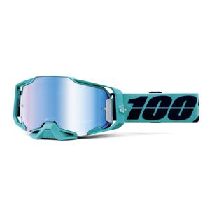 Motokrosové brýle 100% ARMEGA Estrel modré plexi
