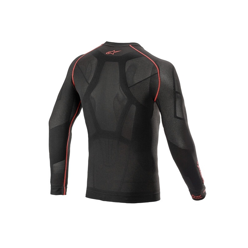 Termotriko s dlouhým rukávem Alpinestars Ride Tech Summer černo-červené