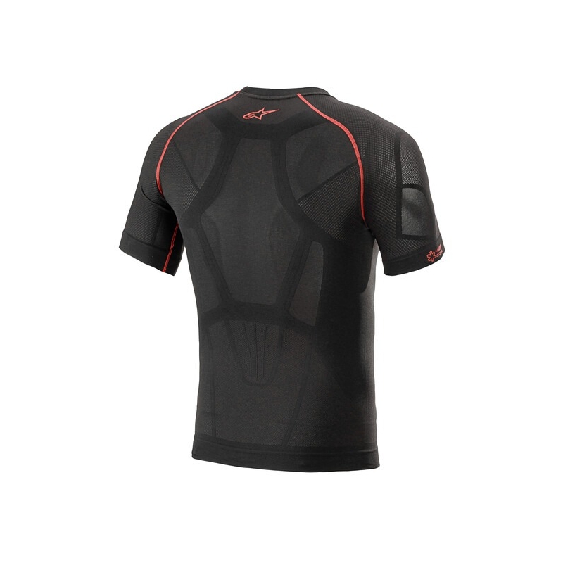 Termotriko s krátkým rukávem Alpinestars Ride Tech Summer černo-červené