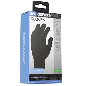 Vložky do rukavic OXFORD Coolmax® černé