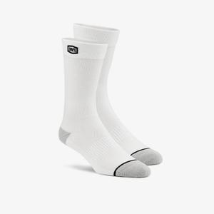Ponožky 100%-USA Solid bílé