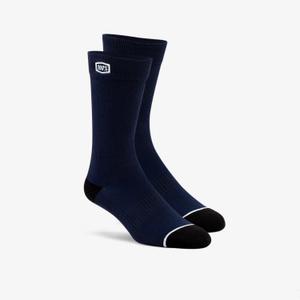 Ponožky 100%-USA Solid modré