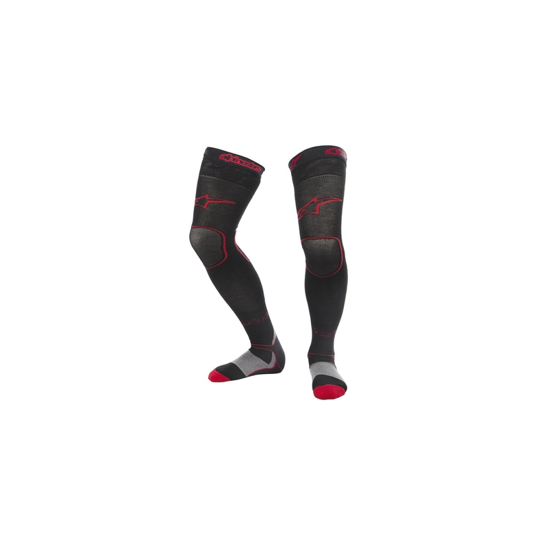 Ponožky pod ortézy Alpinestars MX černo-červené