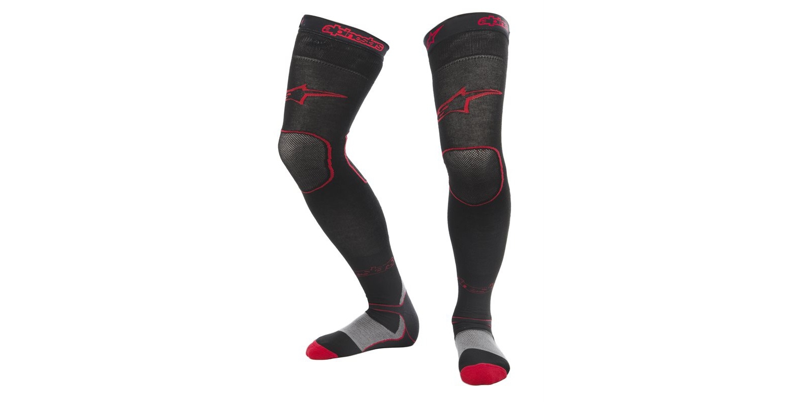 Ponožky pod ortézy Alpinestars MX černo-červené Velikost: L/2XL