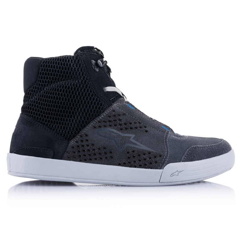 Boty na motorku Alpinestars Chrome Air černo-šedo-modré