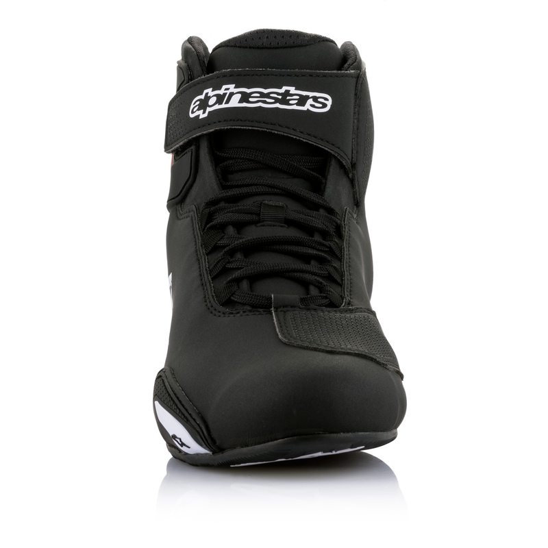 Boty na motorku Alpinestars Sektor černo-bílo-fluo červené
