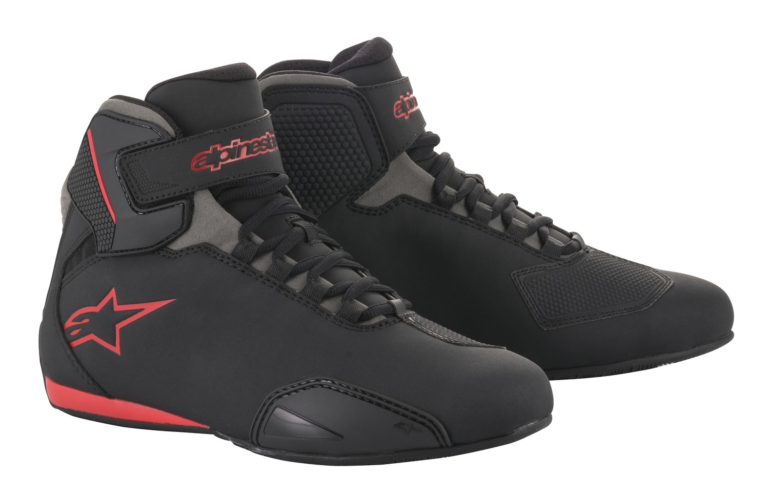Boty na motorku Alpinestars Sektor černo-červené Velikost: 38,5
