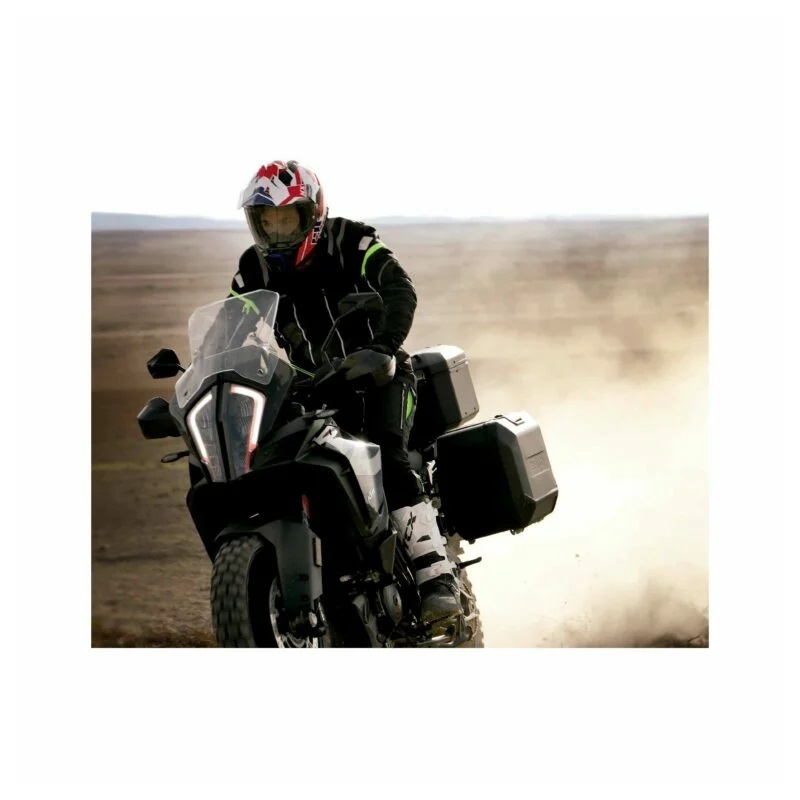 Boční hliníkový kufr na motorku SHAD Terra TR36 ČERNÁ EDICE pravý