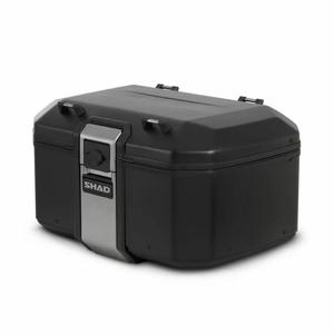 Vrchní hliníkový kufr na motorku SHAD Terra TR55 D0TR55100B BLACK EDITION