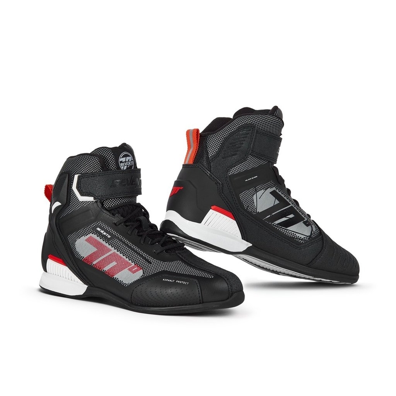 Boty na motorku SEVENTY DEGREES SD-BR2 Veloce černo-červené