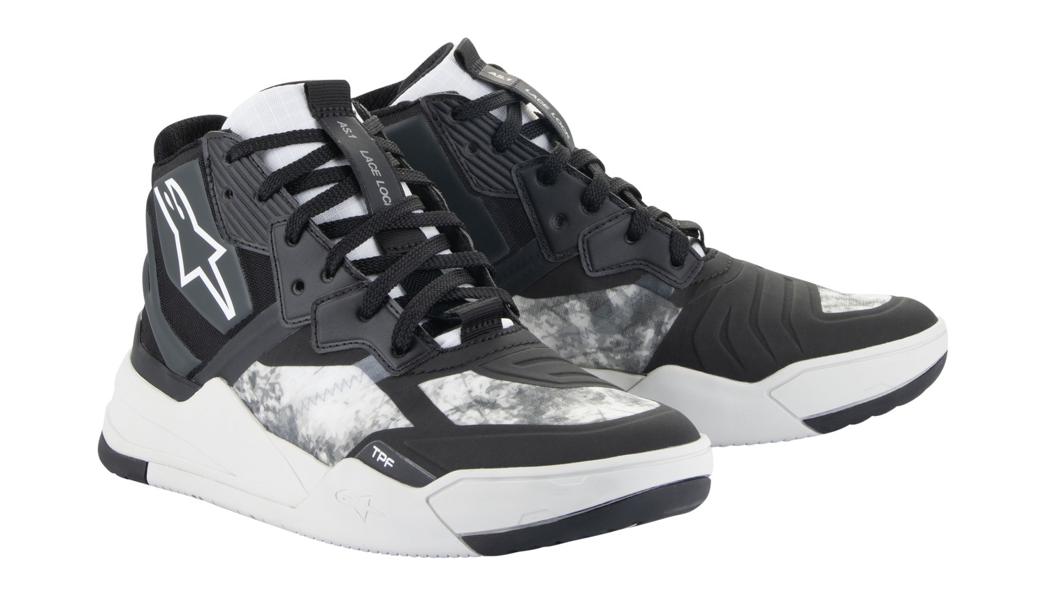 Boty na motorku Alpinestars Speedflight černo-šedo-bílé Velikost: 38,5