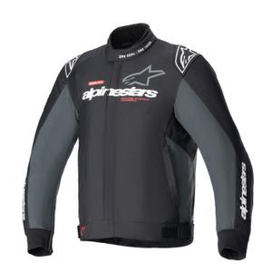 Bunda na motorku Alpinestars Monza Sport černo-šedo-červeno-bílá