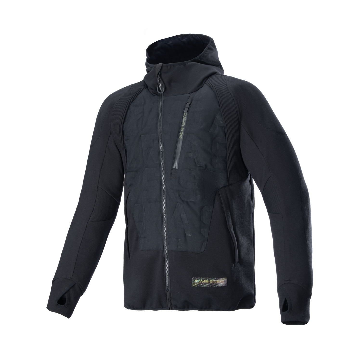 Bunda na motorku Alpinestars MO.ST.EQ Hybrid černá Velikost: M
