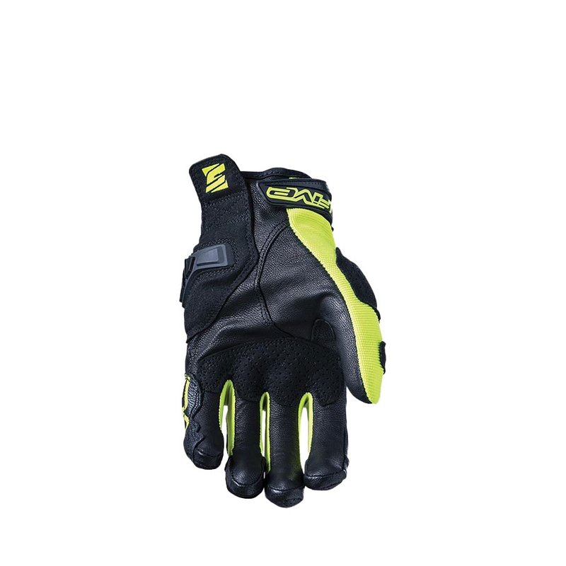 Rukavice na motorku FIVE SF3 černo-fluo žluté