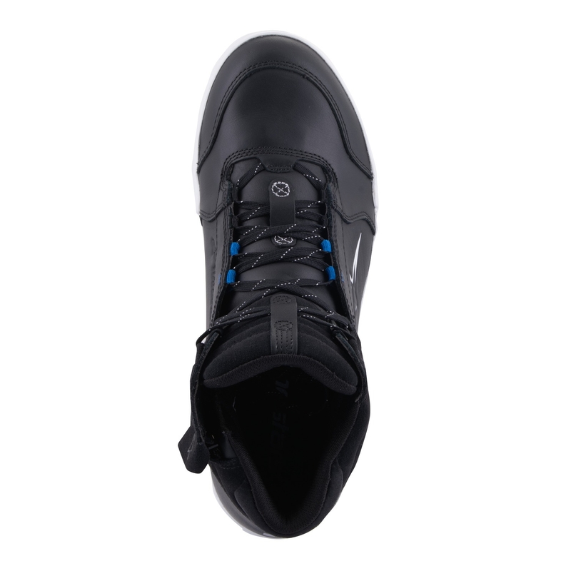 Boty na motorku Alpinestars Chrome Drystar černo-bílo-modré