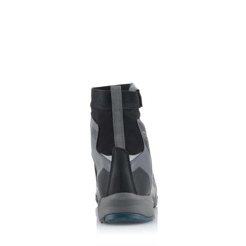 Boty na motorku Alpinestars CR-8 Gore-Tex černo-šedo-modré