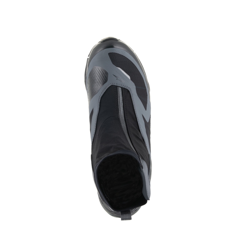 Boty na motorku Alpinestars CR-8 Gore-Tex černo-šedo-modré