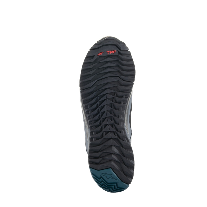 Boty na motorku Alpinestars CR-8 Gore-Tex černo-šedo-modré
