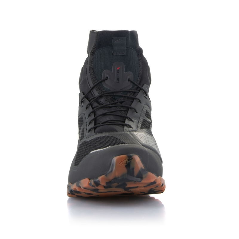 Boty na motorku Alpinestars CR-1 černo-světle hnědé