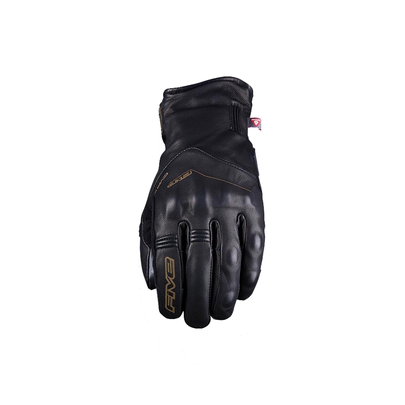 Kožené rukavice na motorku FIVE WFX Metro WP černé