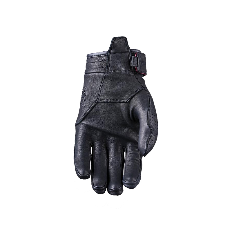 Kožené rukavice na motorku FIVE Mustang EVO  černé