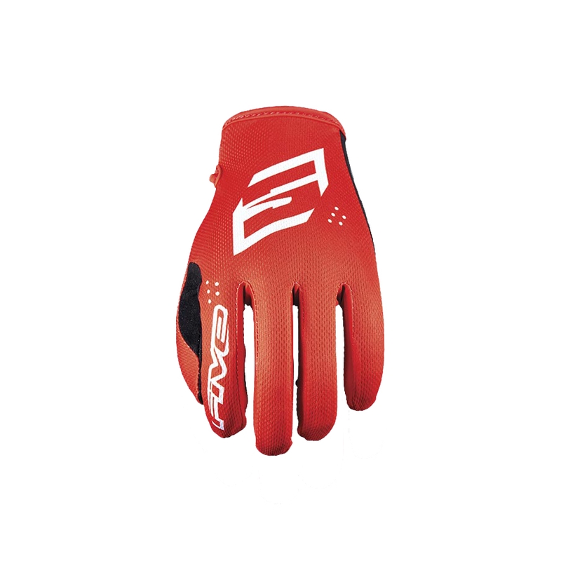 Dětské motokrosové rukavice FIVE MXF4 červené